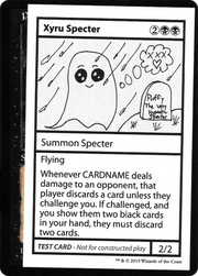 Xyru Specter (CMB1-051) - Mystery Booster Playtest Cards 2021