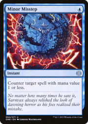Minor Misstep (ONE-064) - Phyrexia: All Will Be One