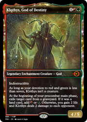Klothys, God of Destiny (PRM-79861) - Magic Online Promos: (enchantment)