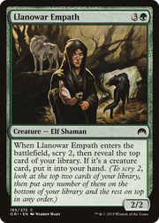 Llanowar Empath (ORI-185) - Magic Origins Foil