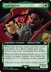 Sazh Katzroy (FIN-472) - FINAL FANTASY: (Extended Art) Foil