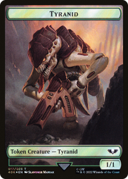 Tyranid (T40K-17★) - Warhammer 40,000 Tokens Foil