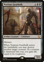 Noxious Gearhulk (MOC-260) - March of the Machine Commander