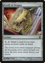 Scroll of Origins (SOK-159) - Saviors of Kamigawa