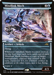 Mindlink Mech (NEO-373) - Kamigawa: Neon Dynasty: (Showcase) Foil