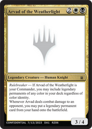 Arvad of the Weatherlight (UNK-RZ06A) - Unknown Event