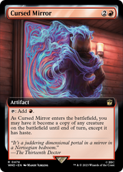 Cursed Mirror (WHO-474) - Doctor Who: (Extended Art) Foil