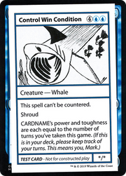 Control Win Condition (CMB1-019) - Mystery Booster Playtest Cards 2021