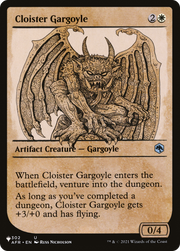 Cloister Gargoyle (LIST-AFR-302) - The List: (Showcase)