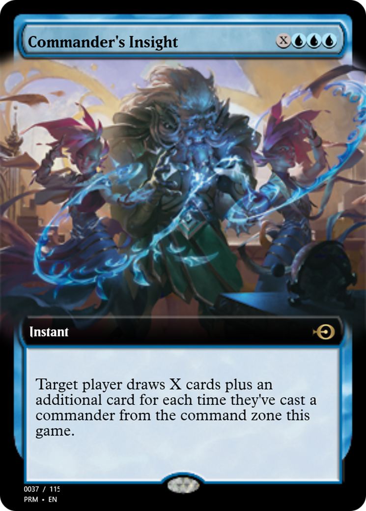 Commander's Insight (PRM-90046) - Magic Online Promos
