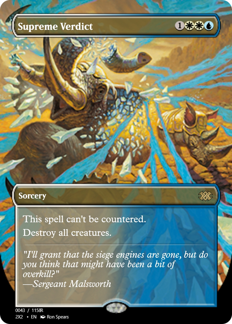 Supreme Verdict (PRM-102299) - Magic Online Promos Foil