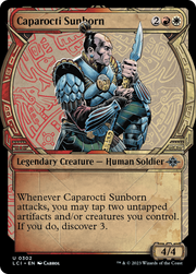 Caparocti Sunborn (LCI-302) - The Lost Caverns of Ixalan: (Showcase) Foil