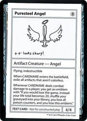 Puresteel Angel (CMB1-109) - Mystery Booster Playtest Cards 2021
