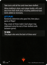 Winchester Draft // Winchester Draft (cont'd) (MNEO-002) - Kamigawa: Neon Dynasty Minigames Foil