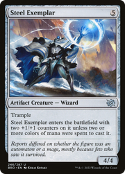 Steel Exemplar (BRO-246) - The Brothers' War Foil