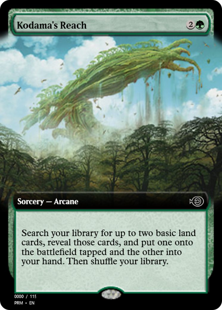 Kodama's Reach (PRM-86122) - Magic Online Promos