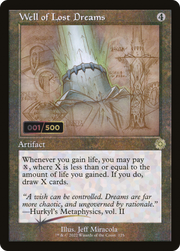 Well of Lost Dreams (BRR-125Z) - The Brothers' War Retro Artifacts Foil
