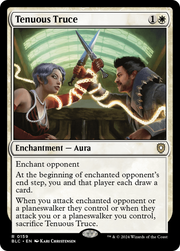 Tenuous Truce (BLC-159) - Bloomburrow Commander