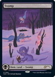 Swamp (SLD-1384) - Secret Lair Drop: (Full Art)