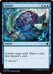 Refute (FDN-048) - Foundations Foil