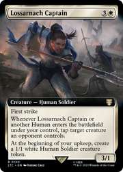 Lossarnach Captain (LTC-100) - Tales of Middle-earth Commander: (Extended Art)