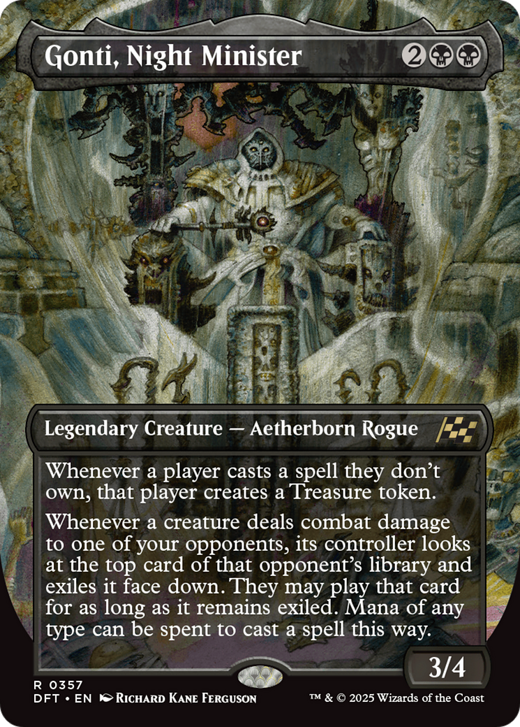 Gonti, Night Minister (DFT-357) - Aetherdrift (Borderless)