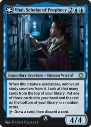 Vhal, Scholar of Prophecy (HBG-08U) - Alchemy Horizons: Baldur's Gate