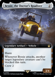 Bessie, the Doctor's Roadster (WHO-1046) - Doctor Who: (Extended Art) Foil