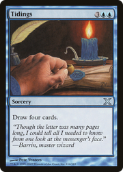Tidings (10E-116) - Tenth Edition Foil