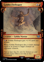 Goblin Fireleaper (LTR-584) - The Lord of the Rings: Tales of Middle-earth: (Showcase)