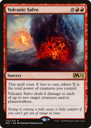 Volcanic Salvo (PPM21-172P) - Core Set 2021 Promos