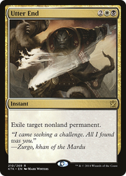 Utter End (KTK-210) - Khans of Tarkir Foil