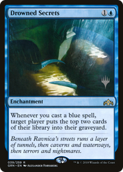 Drowned Secrets (PPM21-039) - Guilds of Ravnica Promos Foil