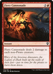 Fiery Cannonade (CMR-178) - Commander Legends Foil