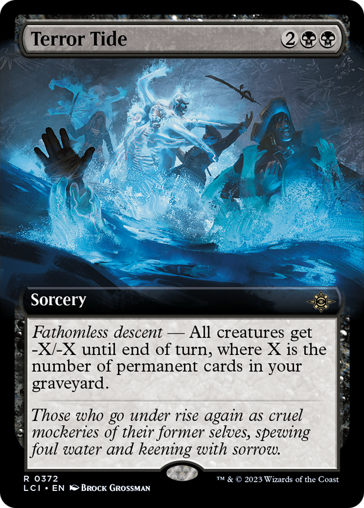Terror Tide (LCI-372) - The Lost Caverns of Ixalan: (Extended Art)