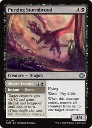 Purging Stormbrood // Absorb Essence (TDM-213) - Tarkir: Dragonstorm