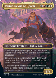 Jetmir, Nexus of Revels // Jetmir, Nexus of Revels (SLD-1555) - Secret Lair Drop (Borderless)