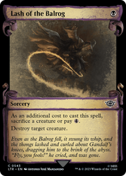 Lash of the Balrog (LTR-543) - The Lord of the Rings: Tales of Middle-earth: (Showcase)
