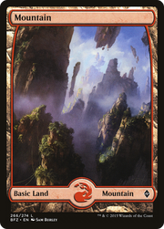 Mountain (BFZ-266) - Battle for Zendikar Foil