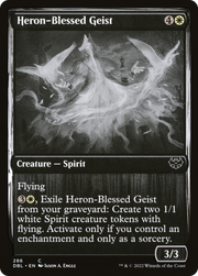Heron-Blessed Geist (DBL-286) - Innistrad: Double Feature