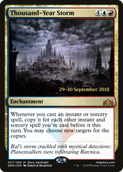 Thousand-Year Storm (PRE-207S) - Guilds of Ravnica Promos Foil