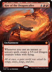 Rite of the Dragoncaller (Extended Art) (FDN-467) - Foundations: (Extended Art)