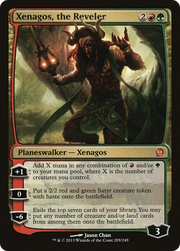 Xenagos, the Reveler (THS-209) - Theros Foil