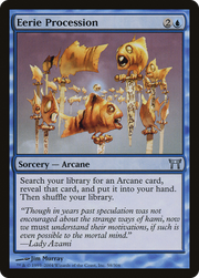 Eerie Procession (CHK-058) - Champions of Kamigawa