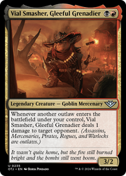 Vial Smasher, Gleeful Grenadier (OTJ-235) - Outlaws of Thunder Junction Foil