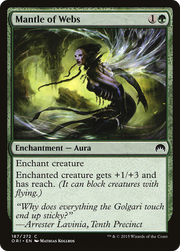 Mantle of Webs (ORI-187) - Magic Origins Foil