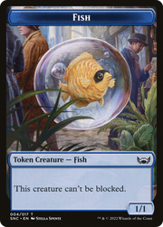 Fish (TSNC-004) - Streets of New Capenna Tokens