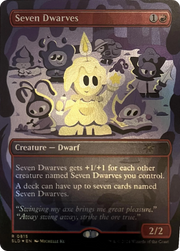 Seven Dwarves (SLD-815) - Secret Lair Drop (Borderless) Foil