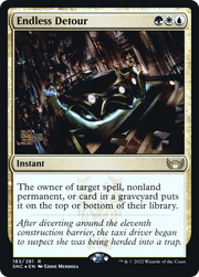 Endless Detour (PRE-183S) - Streets of New Capenna Promos Foil