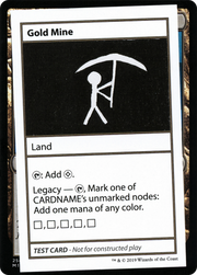 Gold Mine (CMB1-116) - Mystery Booster Playtest Cards 2021